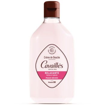 Cr&egrave;me de douche beurre d'amande et rose Rog&eacute; Cavaill&egrave;s - flacon de 250 ml
