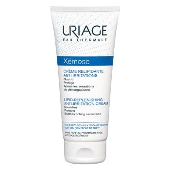 Cr&egrave;me relipidante anti-irritations Uriage - tube de 200 ml