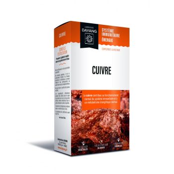 Cuivre Dayang - bo&icirc;te de 30 g&eacute;lules