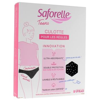 Culotte pour les r&egrave;gles Teens Saforelle - une culotte