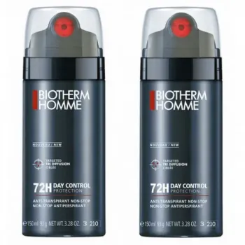 Day control 72H protection d&eacute;odorant Biotherm homme - lot de 2 sprays de 150ml