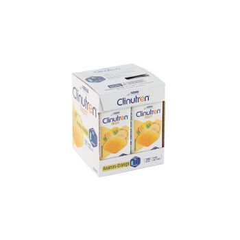 Clinutren fruit saveur ananas orange Nestl&eacute; - 4 briques de 200 ml