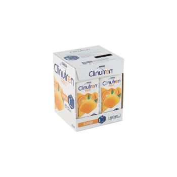 Clinutren fruit saveur orange Nestl&eacute; - 4 briques de 200 ml