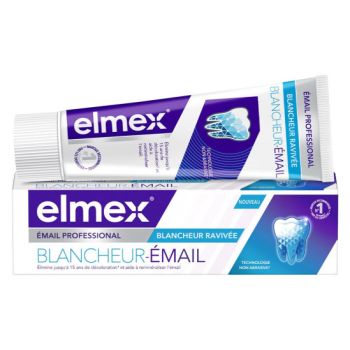 Dentifrice blancheur-&eacute;mail Elmex - tube de 75ml