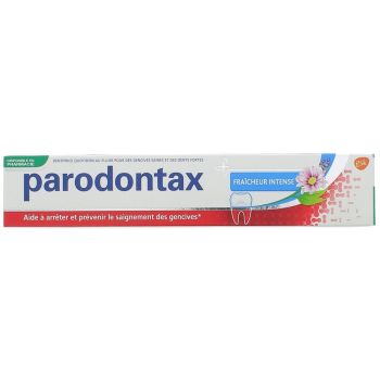Dentifrice fra&icirc;cheur intense Parodontax - tube de 75 ml