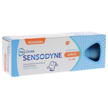 Dentifrice pro-&eacute;mail junior Sensodyne - tube de 50ml