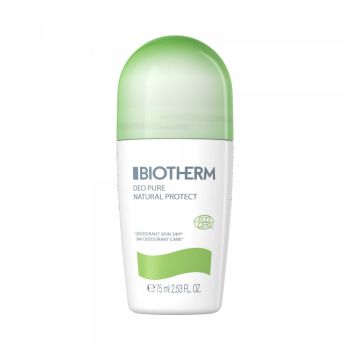 D&eacute;o pure natural protect d&eacute;odorant Biotherm - roll-on de 75ml