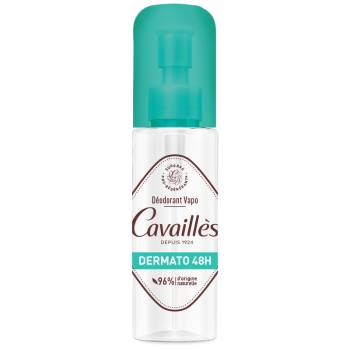 D&eacute;odorant Dermato 48h Rog&eacute; Cavaill&egrave;s - vaporisateur de 80ml