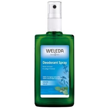 D&eacute;odorant &agrave; la sauge Weleda - spray de 100 ml