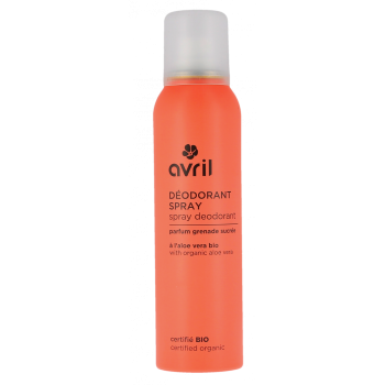 D&eacute;odorant bio parfum grenade sucr&eacute;e Avril - spray de 150ml