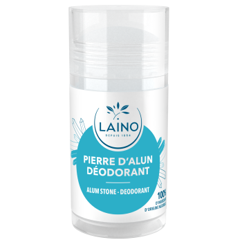 D&eacute;odorant pierre d'alun Laino - bloc de 75 g