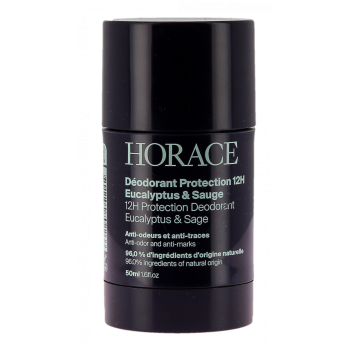 D&eacute;odorant protection 12h eucalyptus et sauge Horace - stick de 50ml