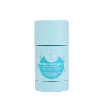 D&eacute;odorant solide sans parfum Laino - stick de 60g