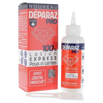 D&eacute;paraz pro Lotion express poux et lentes - flacon de 100ml