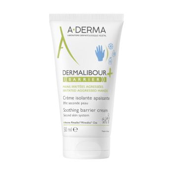Dermalibour+ Barrier Cr&egrave;me isolante apaisante A-Derma - tube de 50ml