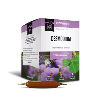 Desmodium h&eacute;pato-d&eacute;tox solution buvable Dayang - bo&icirc;te de 20 ampoules