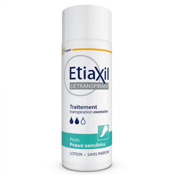 D&eacute;transpirant pieds peaux sensibles Etiaxil - flacon de 100ml
