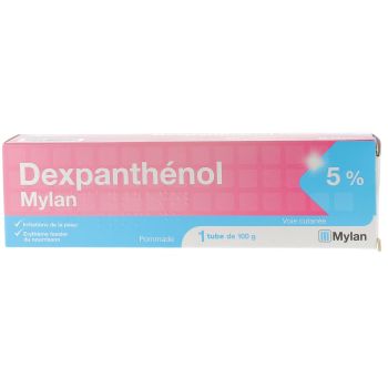 Dexpanth&eacute;nol 5% pommade Mylan - tube de 100 g