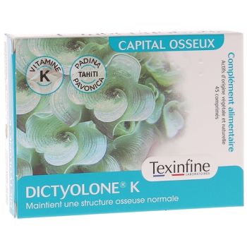 Dictyolone K Texinfine - boite de 45 comprim&eacute;s