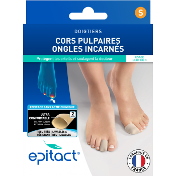 Doigtiers taille S Epitact - 2 unit&eacute;s