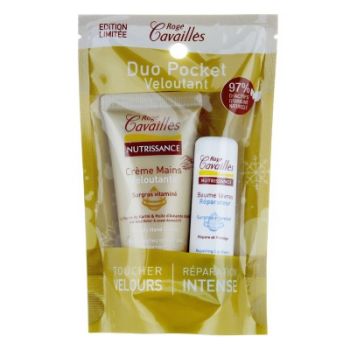 Duo pocket veloutant Rog&eacute; Cavaill&egrave;s - Sachet de 2 produits