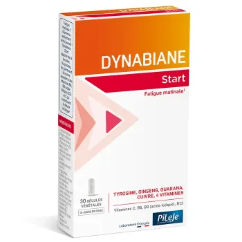 Dynabiane start fatigue matinale Pileje - boite de 30 g&eacute;lules