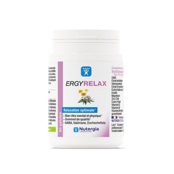 Ergyrelax Nutergia - bo&icirc;te de 60 g&eacute;lules