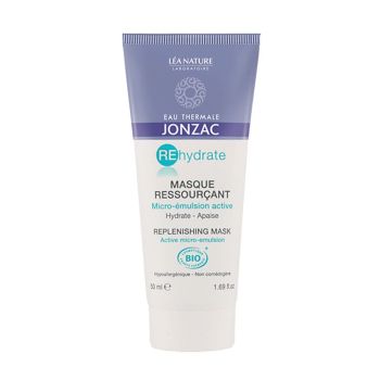 Eau Thermale Jonzac Masque ressour&ccedil;ant REhydrate L&eacute;a Nature - tube de 50 ml