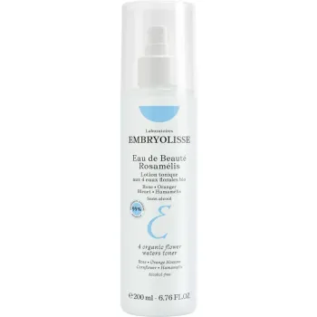Eau de beaut&eacute; Rosam&eacute;lis lotion tonique aux 4 eaux florales bio Embryolisse - spray de 200 ml
