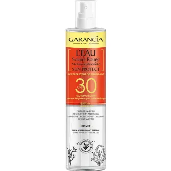 Eau solaire rouge m&eacute;tamorphosante SPF30 Sun Protect Garancia - spray de 150ml