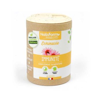 Echinac&eacute;e d&eacute;fenses naturelles Ecoresponsable Nat&Form - Boite de 60 g&eacute;lules