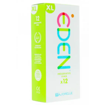 Eden Pr&eacute;servatifs fins Laboratoire Majorelle - bo&icirc;te de 12 pr&eacute;servatifs taille XL