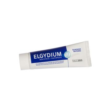 Elgydium blancheur dentifrice au bicarbonate micropulv&eacute;ris&eacute; - tube de 50 ml