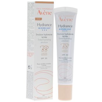 Emulsion Hydratante Teint&eacute;e L&eacute;g&egrave;re Hydrance BB Lumi&egrave;re Av&egrave;ne - Tube de 40 ml