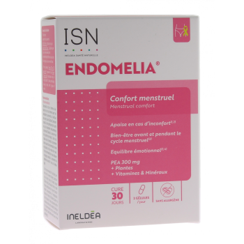 Endomelia confort menstruel Ineldea - boite de 60 g&eacute;lules