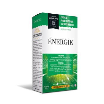 Energie Dayang - bo&icirc;te de 30 comprim&eacute;s