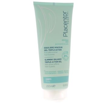 Equilibre minceur gel triple action Placentor v&eacute;g&eacute;tal - tube de 200 ml