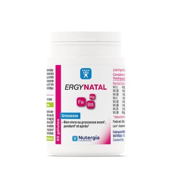 ErgyNatal Nutergia - 60 g&eacute;lules