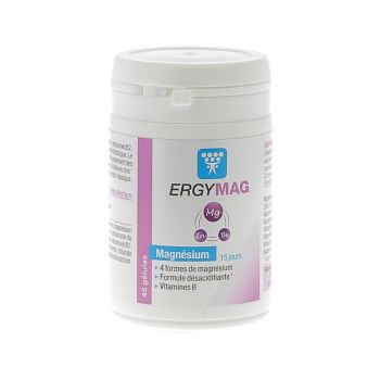 Ergymag Magn&eacute;sium Nutergia - bo&icirc;te de 45 g&eacute;lules