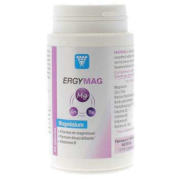 Ergymag Magn&eacute;sium Nutergia - bo&icirc;te de 90 g&eacute;lules