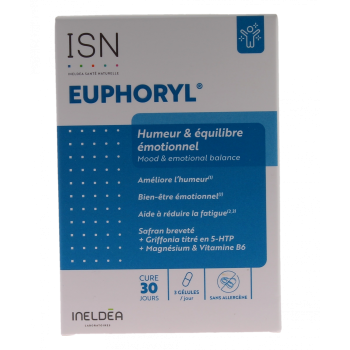 Europhyl humeur & &eacute;quilibre &eacute;motionnel Ineldea - boite de 90 g&eacute;lules