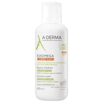 Exomega Control Baume &eacute;mollient A-Derma - flacon de 400 ml