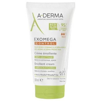 Exomega Control Cr&egrave;me &eacute;molliente A-Derma - tube de 50 ml