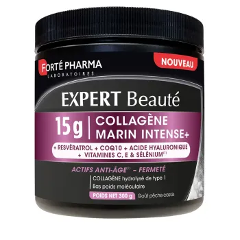 Expert Beaut&eacute; collag&egrave;ne marin intense + Fort&eacute; Pharma - pot de 300g