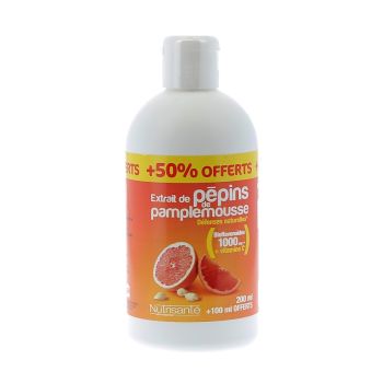 Extrait de p&eacute;pins de pamplemousse Nutrisant&eacute; - flacon de 200 ml + 100 ml offerts