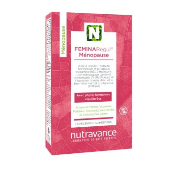 FEMINARegul M&eacute;nopause Nutravance - bo&icirc;te de 60 g&eacute;lules