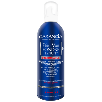 F&eacute;e-Moi Fondre La Nuit mousse cr&eacute;pitante minceur Garancia - tube de 400 ml
