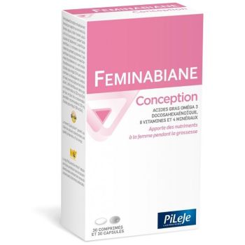 Feminabiane conception Pileje - boite de 30 comprim&eacute;s et 30 capsules