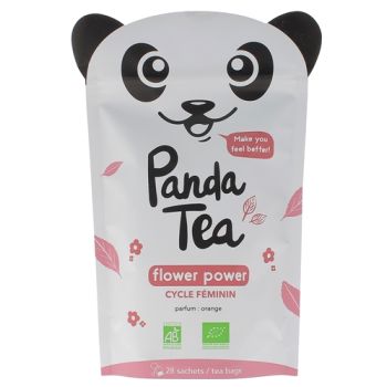 Flower Power cycle f&eacute;minin Panda Tea - 28 sachets