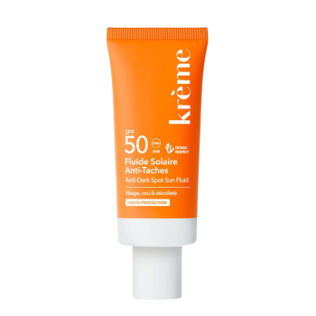 Fluide solaire anti taches SPF 50 Kr&egrave;me - tube de 40ml